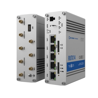 Teltonika RUTX14 CAT 12 4G LTE M2M Router 600 Mbps DUAL SIM + BT