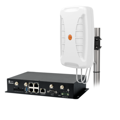 Bundel Celerway Stratus LTE CAT 12 dual modem router + 1x Poynting XPOL-24-5G
